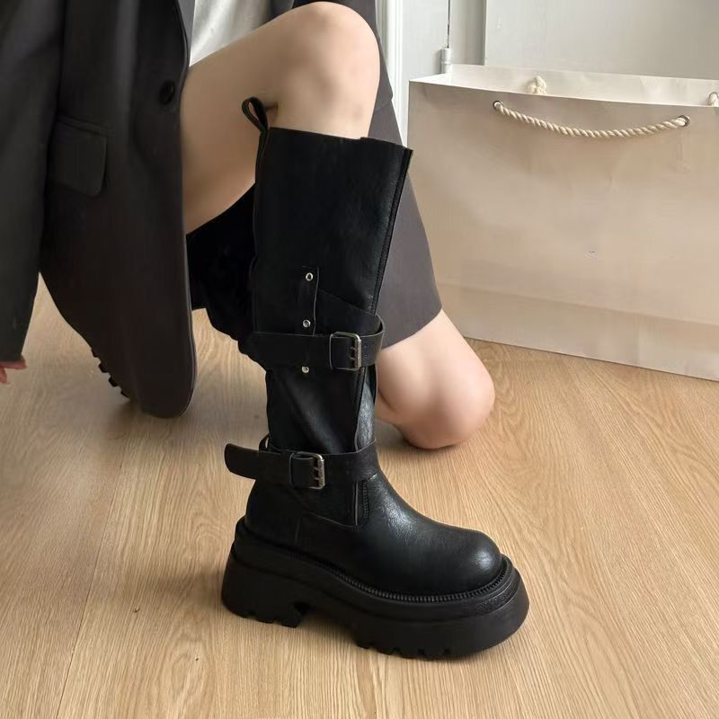 Vintage Fashion Boots - Sepatu Boots Wanita Vintage 2026, Sol