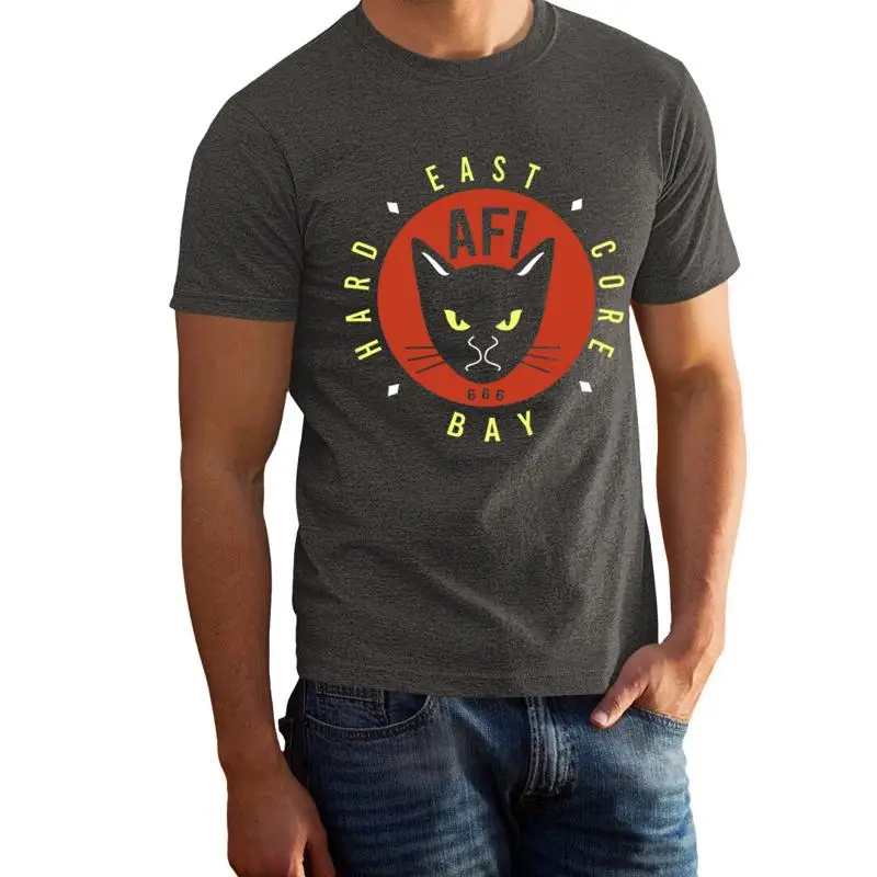 Band Tee Faded 90S - Vintage Feel Afi 90S Merchandise Kaos