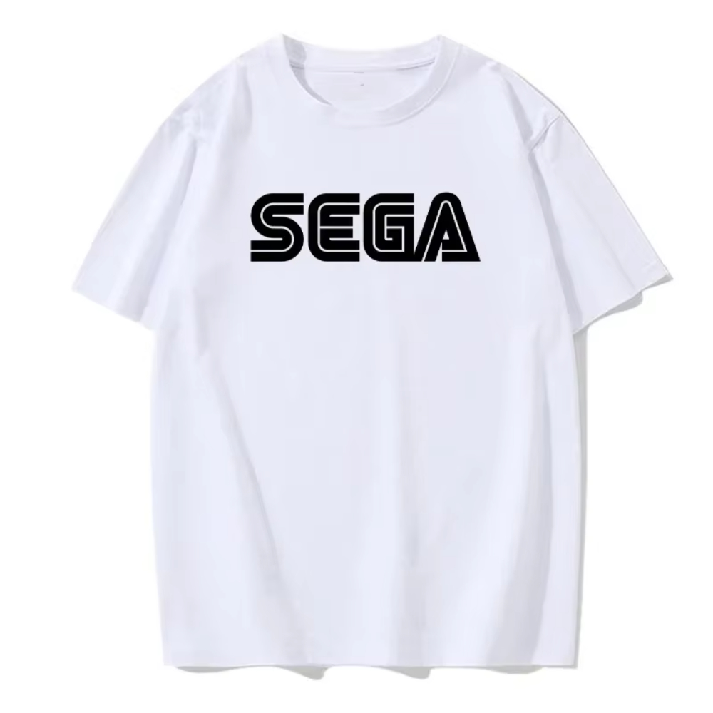 Vintage Fashion Korea - Kaus Pria Logo Sega Keluaran Baru