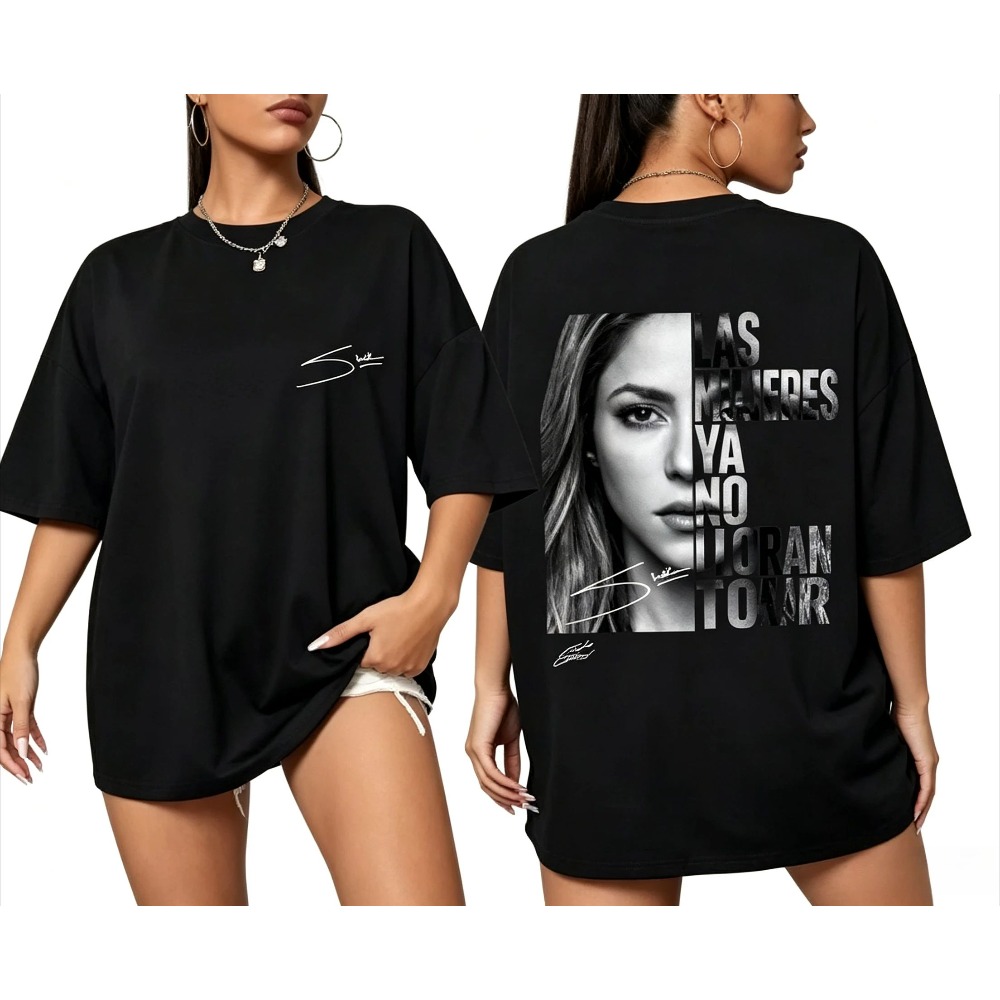 Vintage Fashion World - Kaos T-Shirt Shakira Las Mujeres Ya