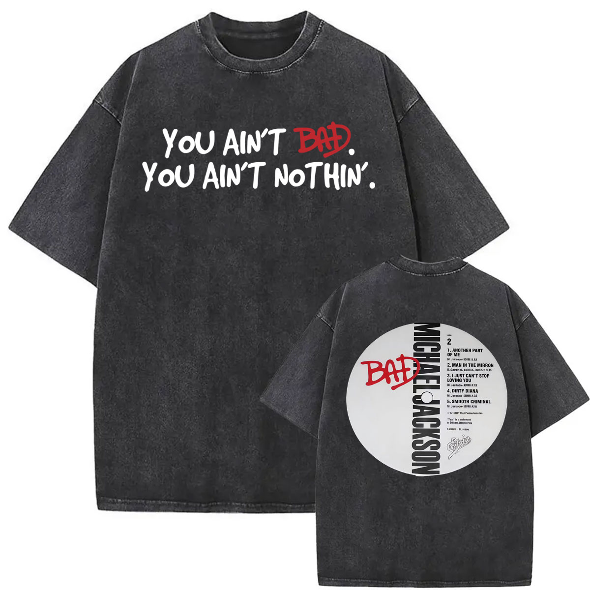 Vintage Fashion World - Kaos King of Pop Michael Jackson