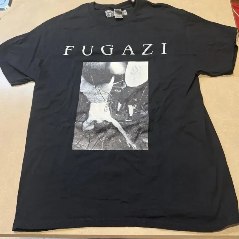 Band Tee Faded 90S - Kaos Band Punk Gaya Vintage Fugazi