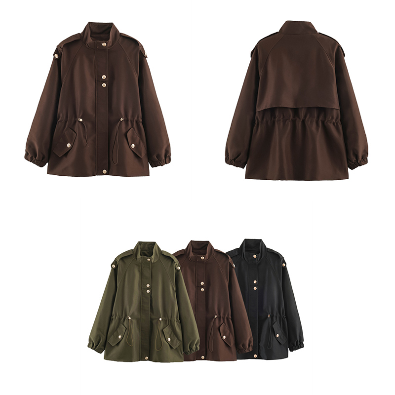 Vintage Fashion Trends 2026 - Jaket Mantel Panjang Model Trench Longgar