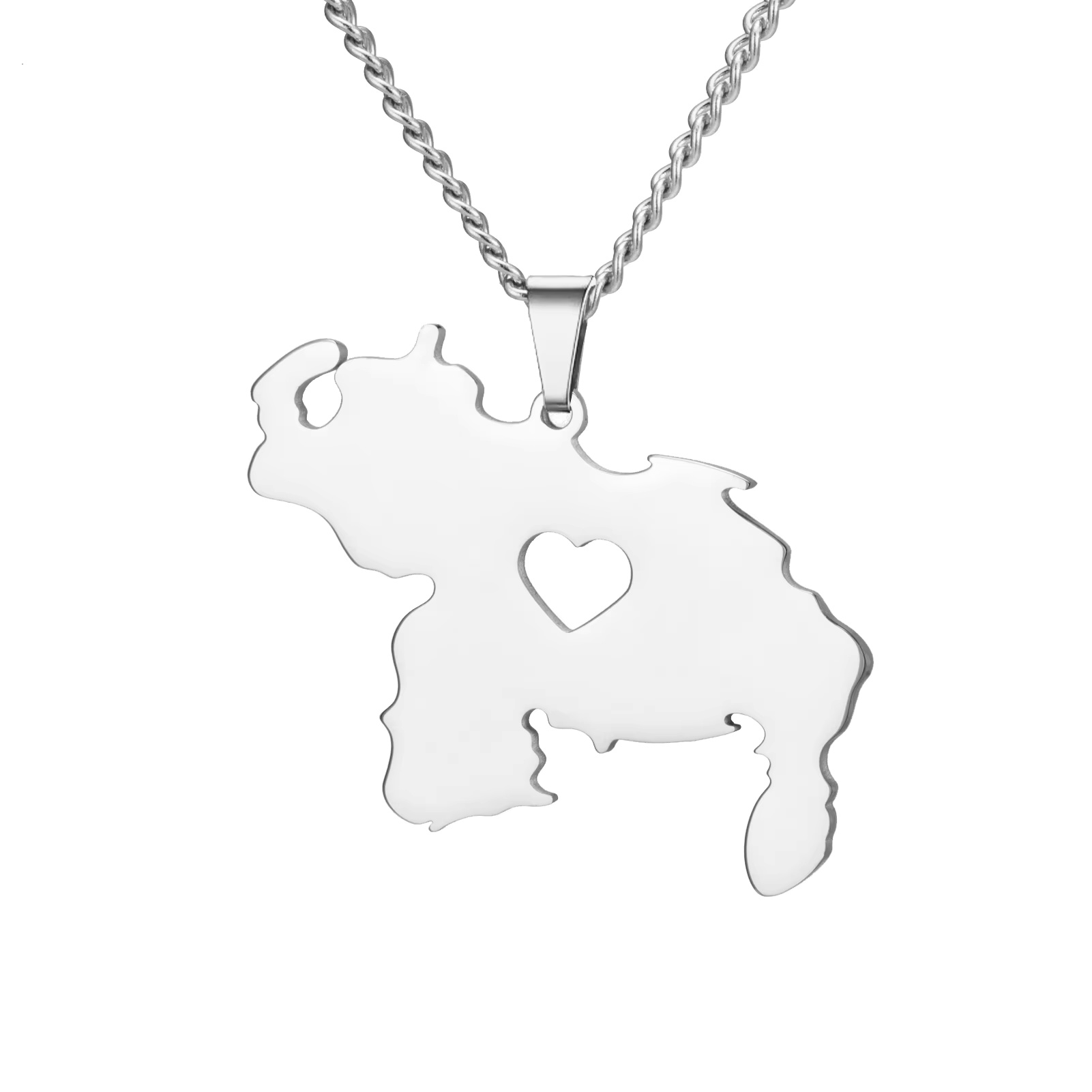 Vintage Fashion Meaning - Kalung Peta Venezuela LIKGREAT untuk Wanita