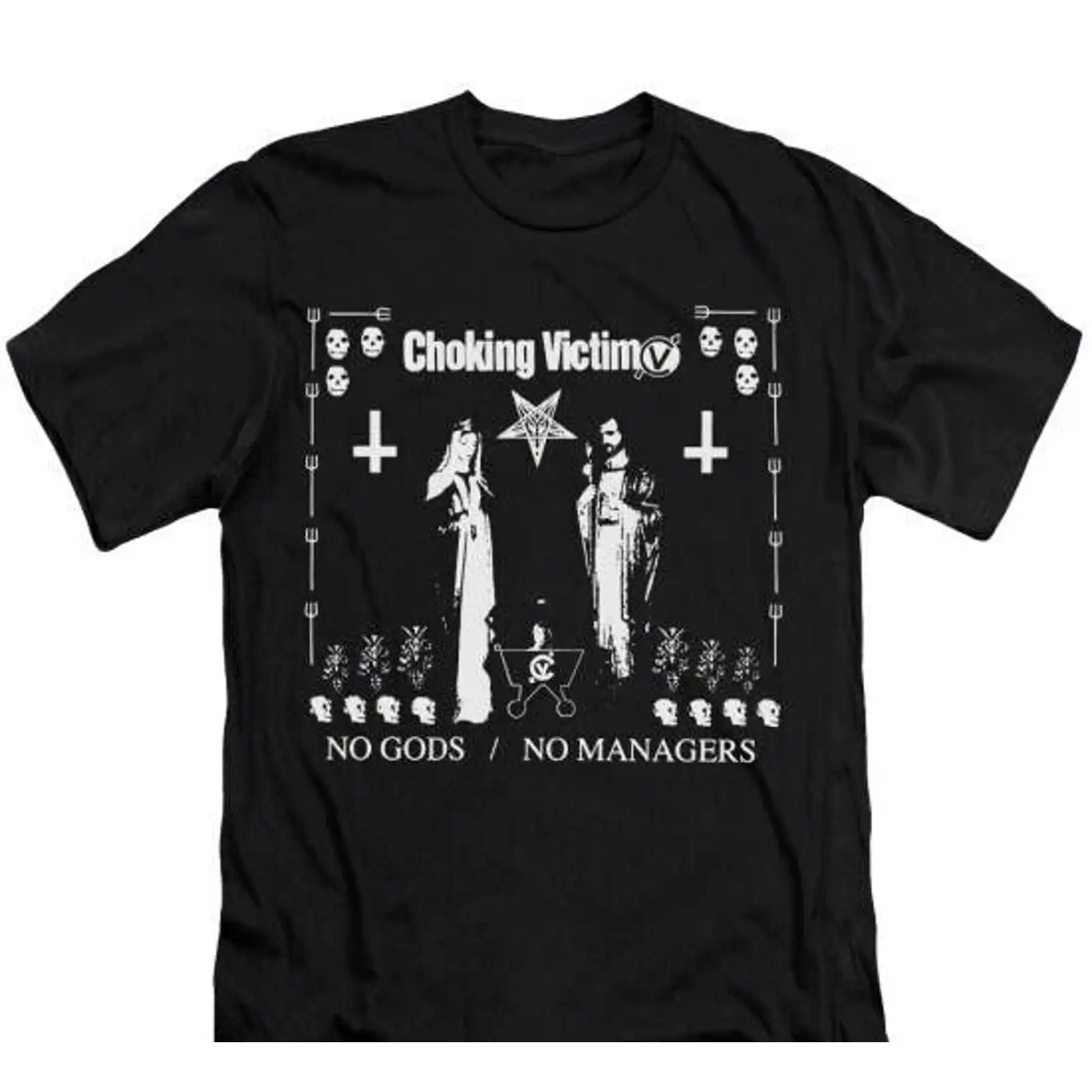Vintage Fashion Victim Shirt - Kaos Choking Victim Band Merch Music