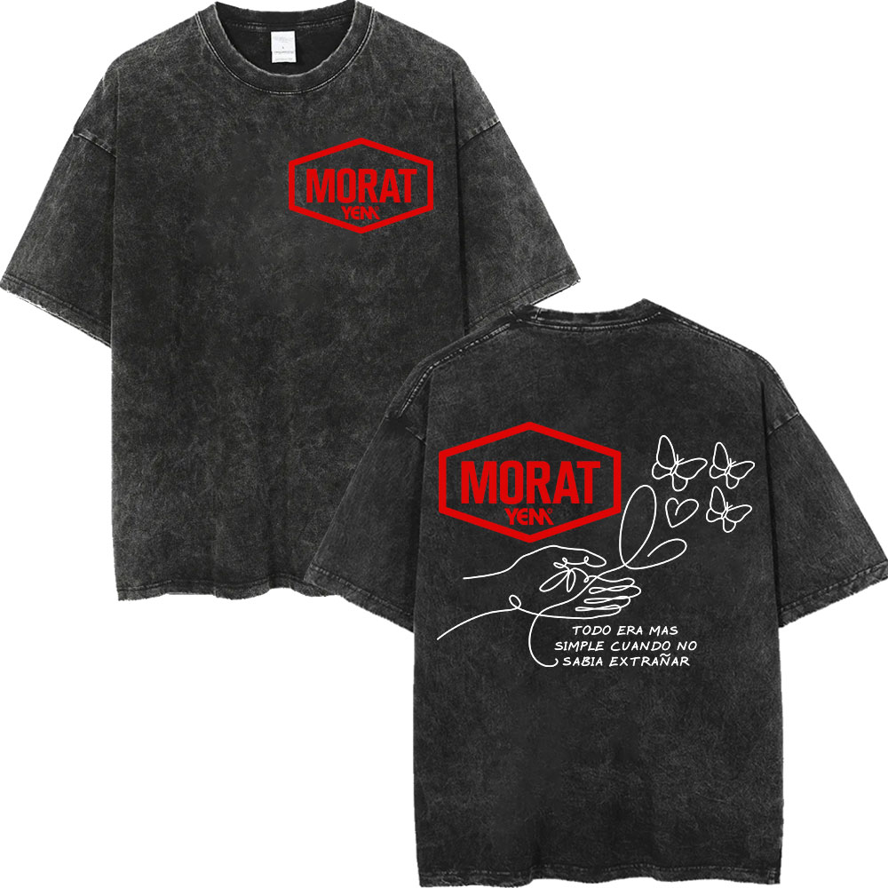 Vintage Fashion World - Kaos cetak edisi tur dunia Morat