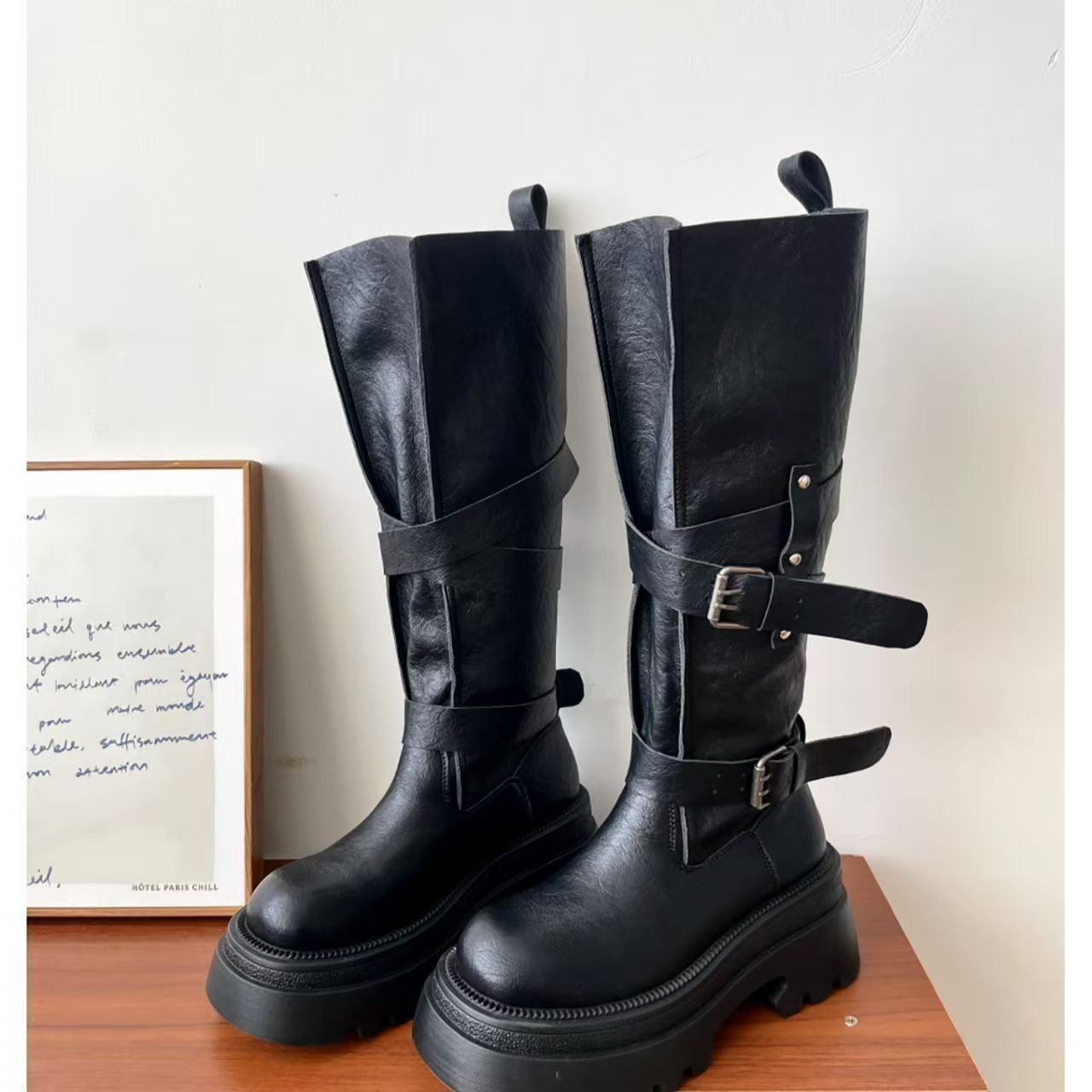 Sepatu Boots Wanita Vintage 20 - Vintage Fashion Boots ulasan dan harga