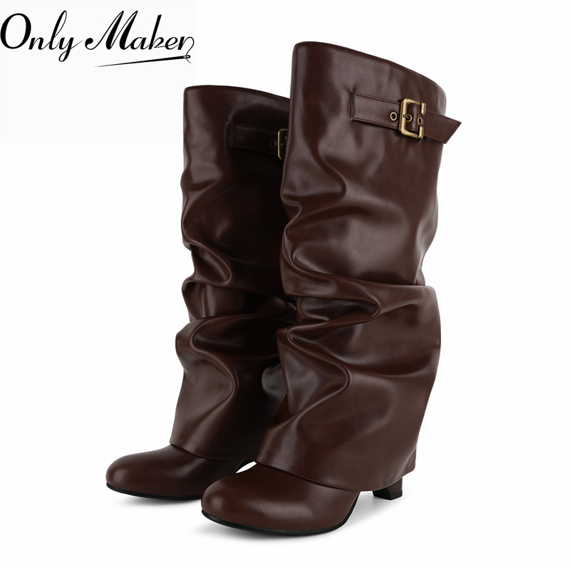 Sepatu bot setinggi lutut mode - Vintage Style Women Fashion ulasan dan harga