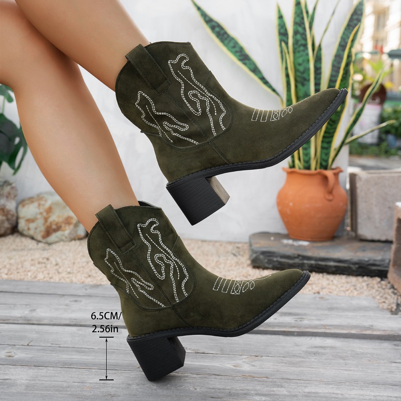 Sepatu Boots Wanita Setengah B - Vintage Style Women Fashion ulasan dan harga