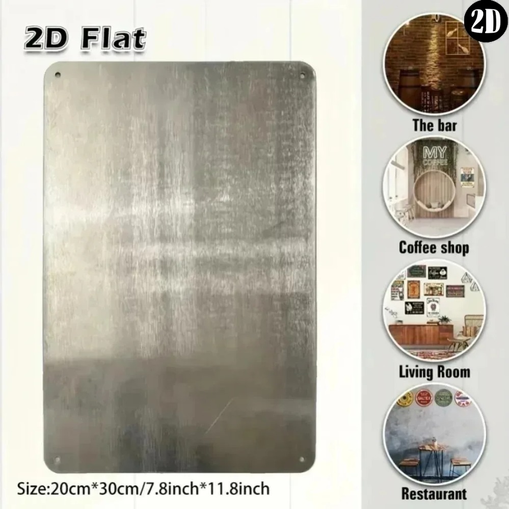 Papan Logam Vintage, Potret Wa - Vintage Fashion Wall Art ulasan dan harga
