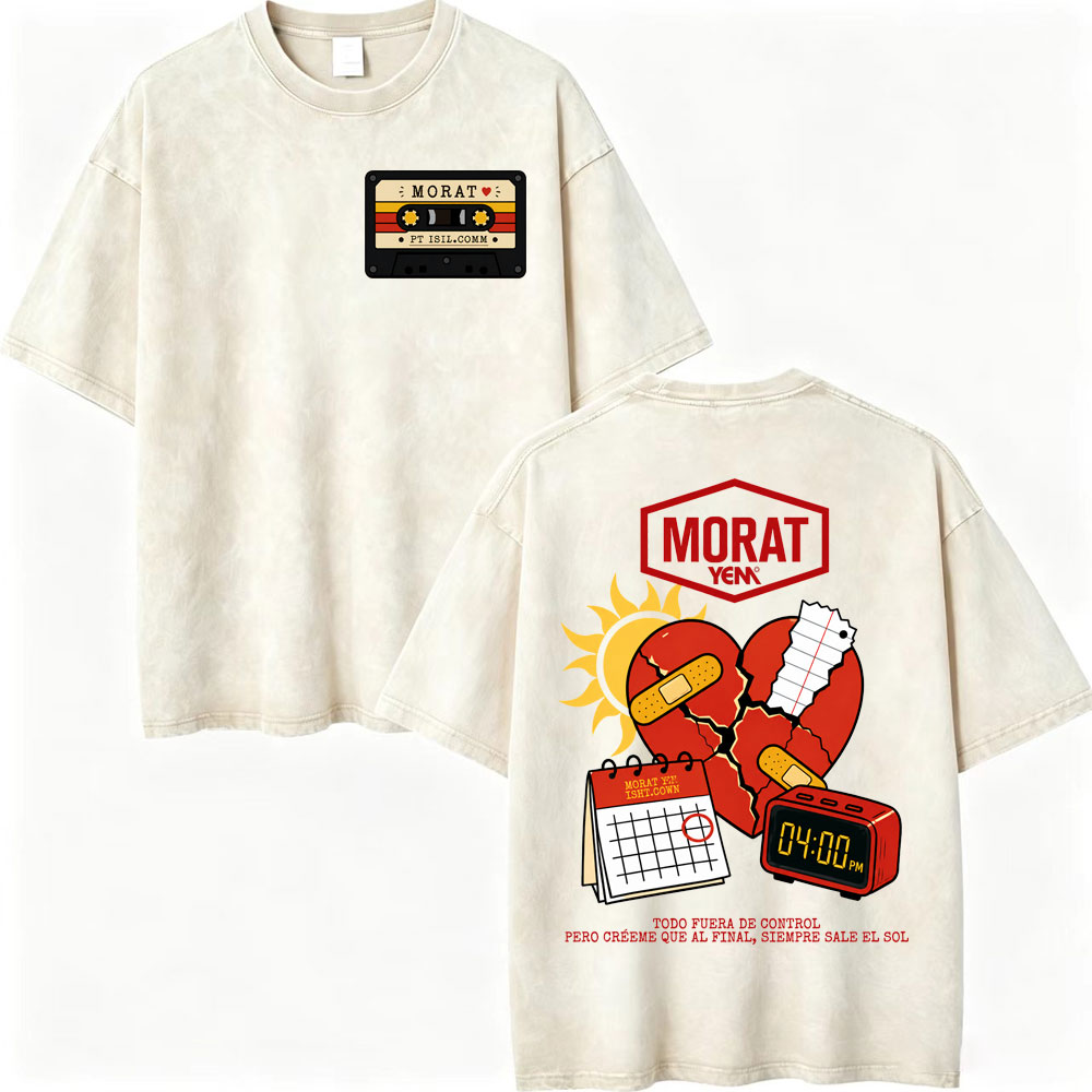 Kaos Cetak Vintage Washed Mora - Vintage Fashion World ulasan dan harga