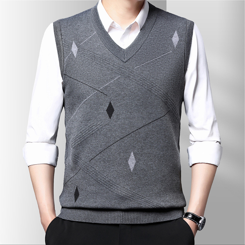 Sweter Tank tanpa lengan Jacqu - Vintage Fashion Korea ulasan dan harga