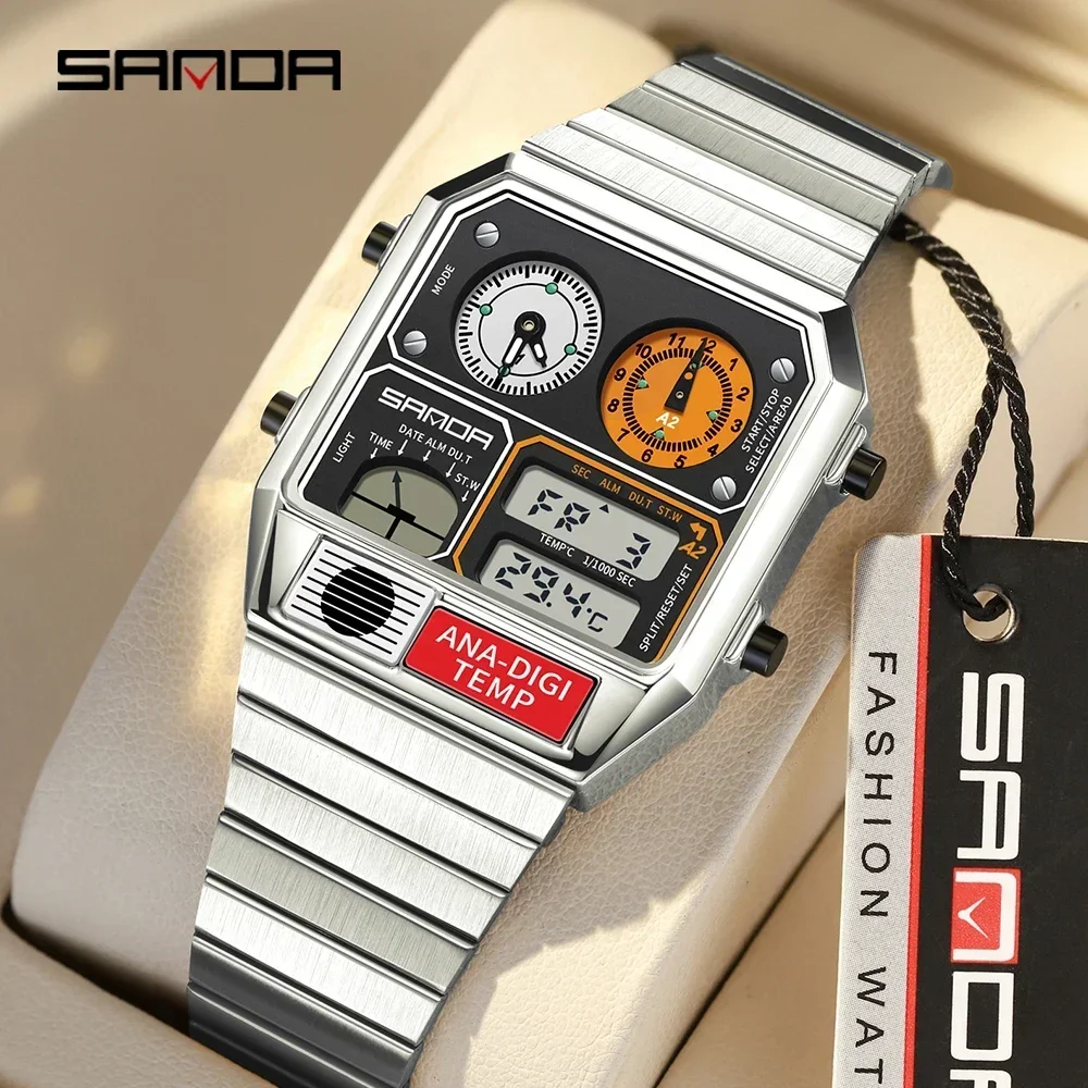 SANDA 3192 Jam Tangan Fashion  - Vintage Fashion Complete ulasan dan harga