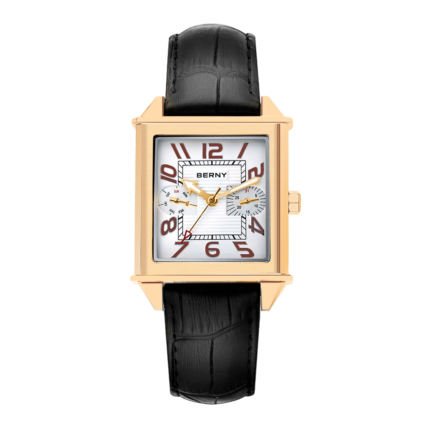 BERNY 6P25 Jam Tangan Kuarsa u - Vintage Fashion Complete ulasan dan harga