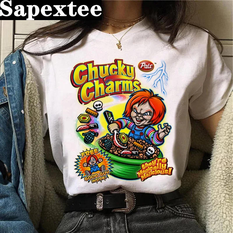 Kaus wanita Chucky, kaus tumbl - Tie Dye Shirt Vintage ulasan dan harga