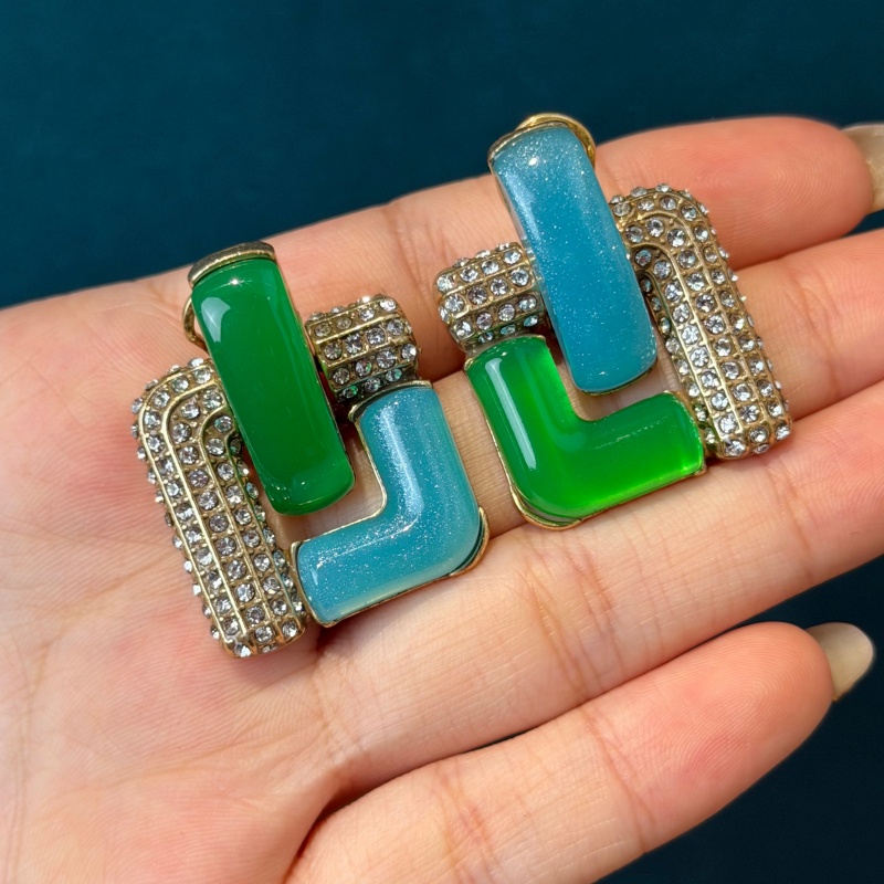 Anting-anting persegi geometri - Vintage Fashion Trends 2026 ulasan dan harga