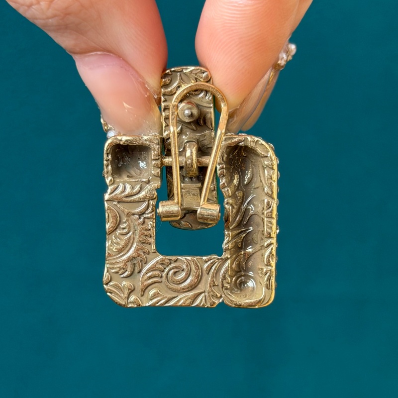 Anting-anting persegi geometri - Vintage Fashion Trends 2026 ulasan dan harga