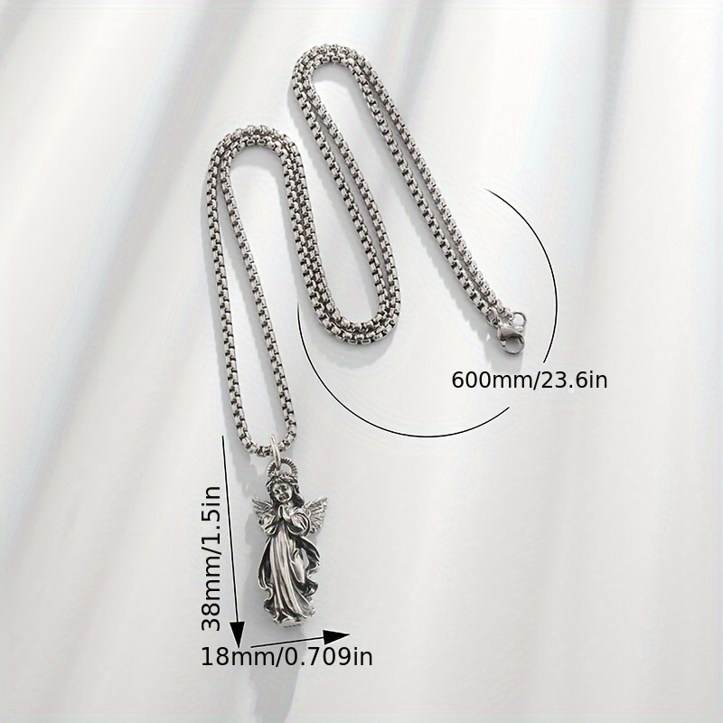 Kalung Jimat Malaikat Penjaga, - Vintage Fashion Meaning ulasan dan harga