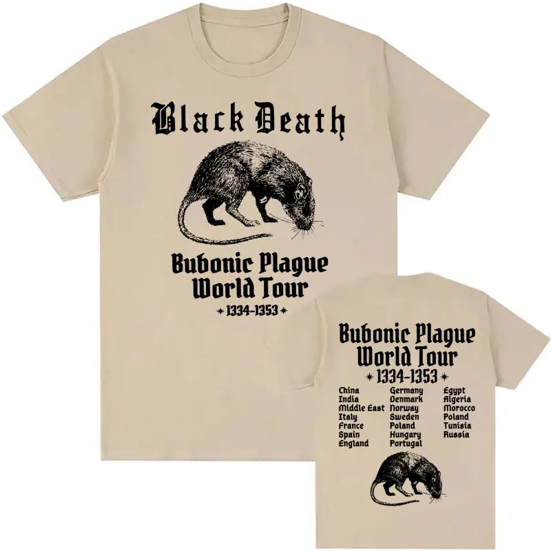 Kaus Bubonic World Tour 2024 K - Vintage Fashion World ulasan dan harga
