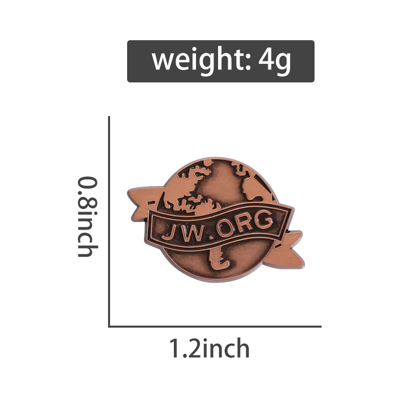 JW,ORG bumi Enamel pin kustom  - Vintage Fashion Org ulasan dan harga