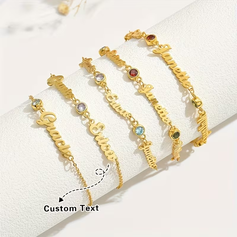 Gelang Batu Kelahiran dengan N - Vintage Fashion Meaning ulasan dan harga
