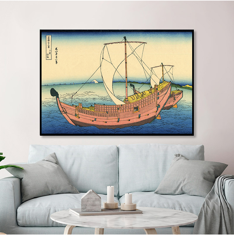 1 Buah Tanpa Bingkai Gelombang - Vintage Fashion Wall Art ulasan dan harga