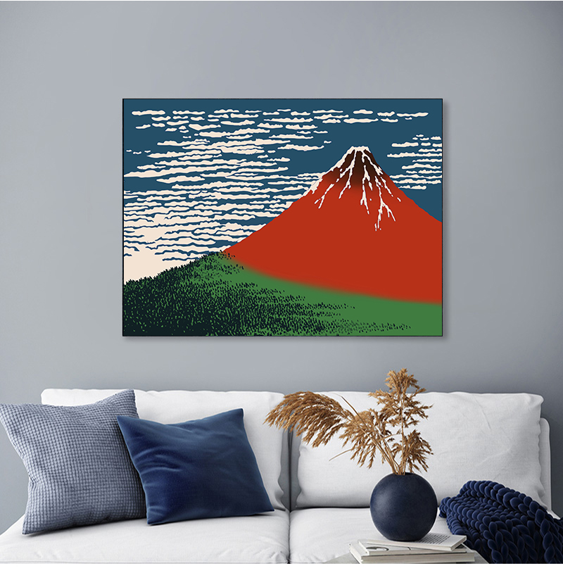 1 Buah Tanpa Bingkai Gelombang - Vintage Fashion Wall Art ulasan dan harga