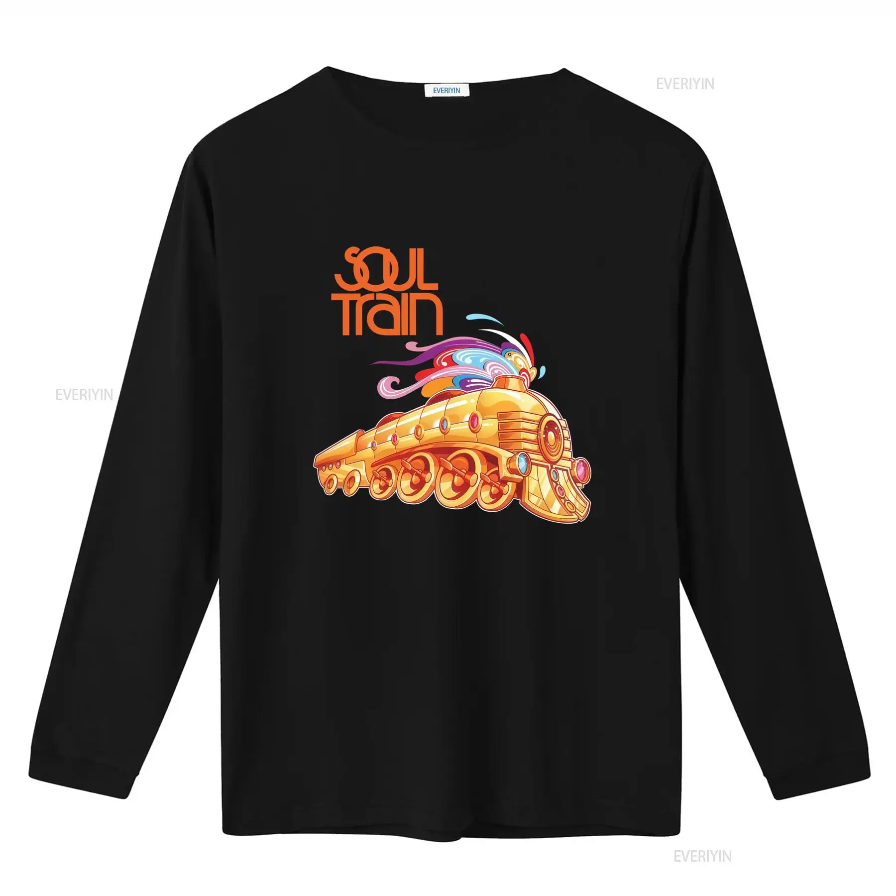 Kaos Cotton S 5XL Soul Train M - Vintage Fashion Show ulasan dan harga