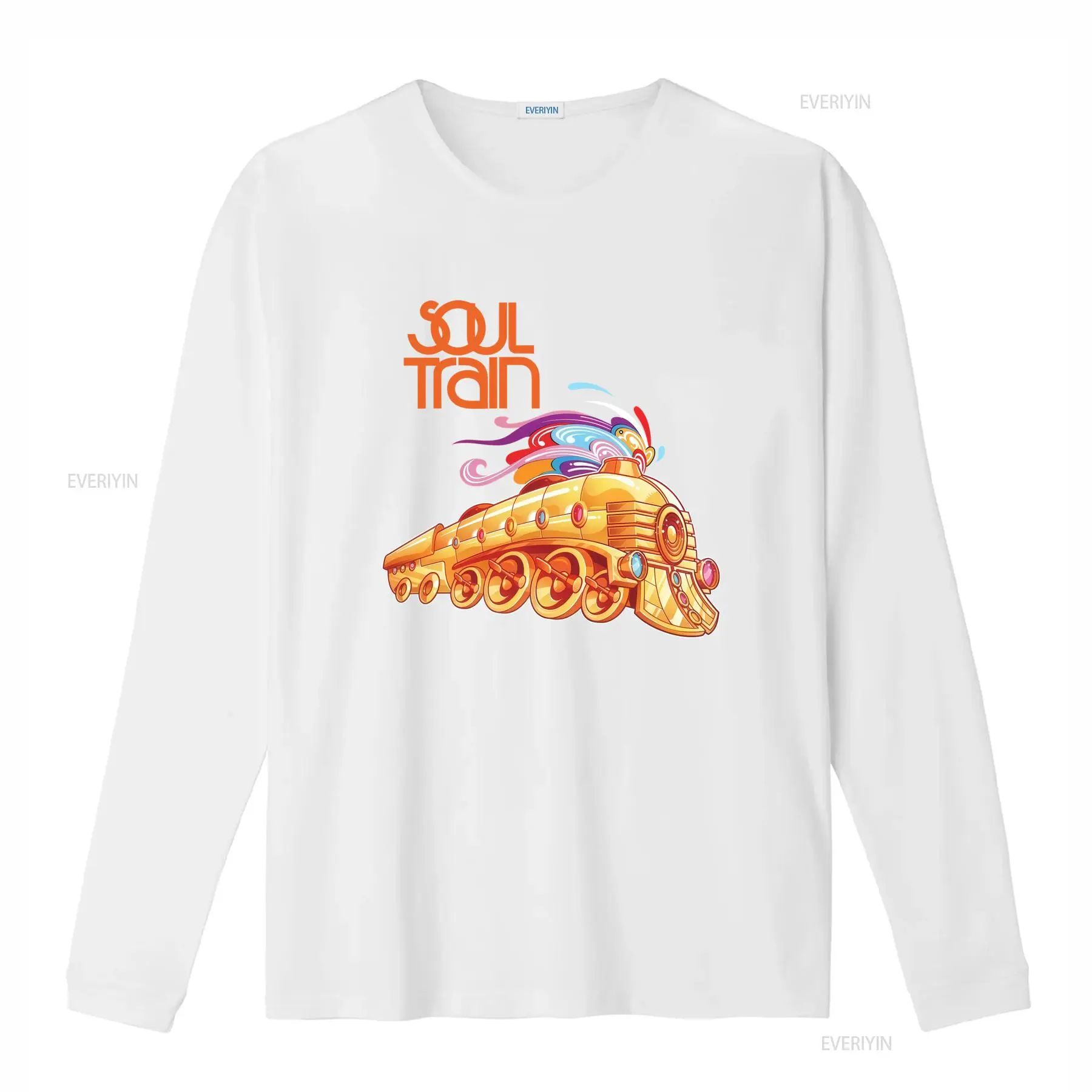 Kaos Cotton S 5XL Soul Train M - Vintage Fashion Show ulasan dan harga