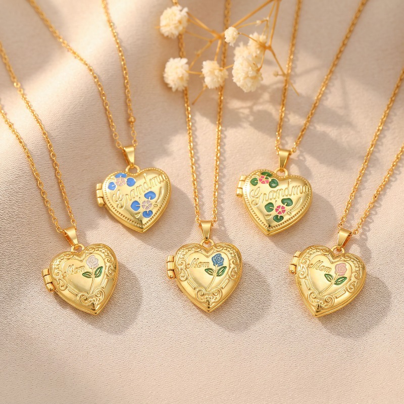 Kalung Liontin Hati Vintage Be - Vintage Fashion Meaning ulasan dan harga