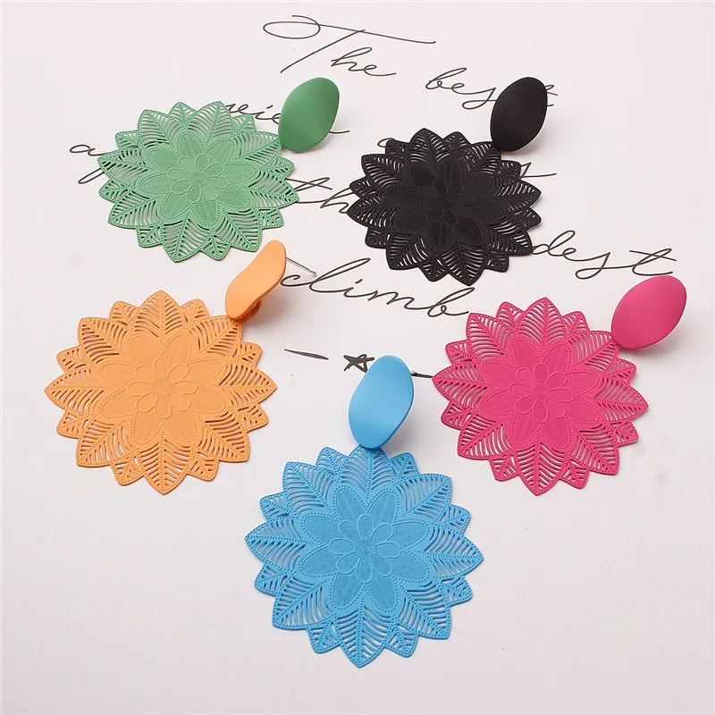Anting-anting gantung renda bu - Vintage Fashion Korea ulasan dan harga