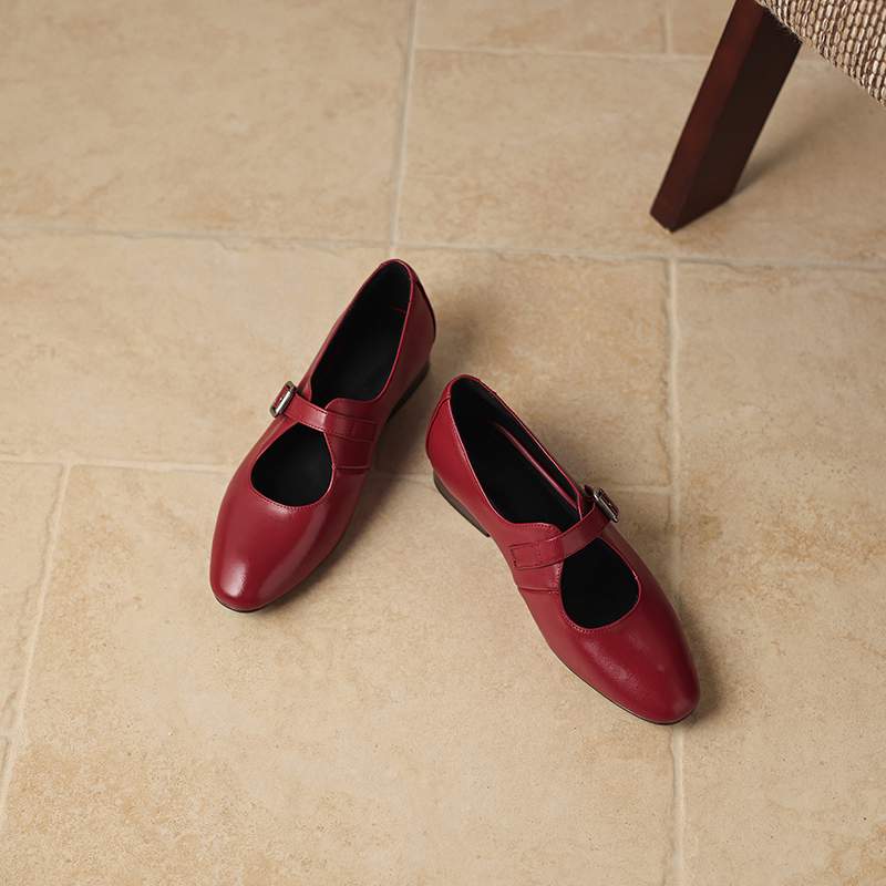 Krazing Pot Sepatu Hak Rendah  - Vintage Style Women Fashion ulasan dan harga