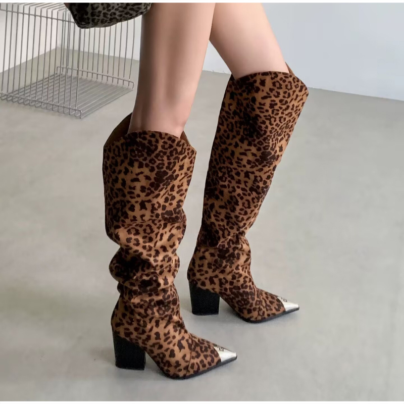 Sepatu bot berlipit bergaya vi - Vintage Fashion Boots ulasan dan harga