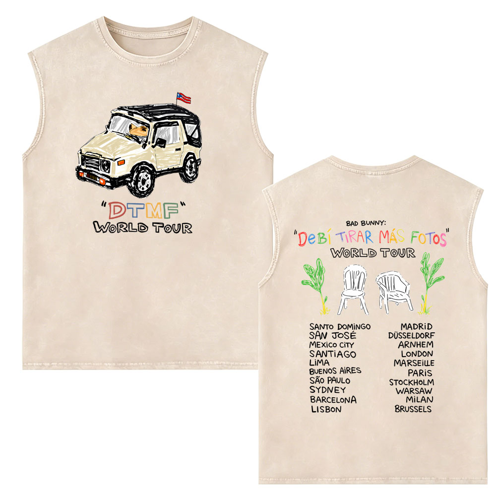 Tank Top Vintage Rapper Bad Bu - Vintage Fashion World ulasan dan harga