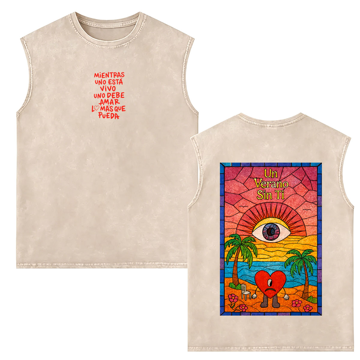 Tank Top Vintage Rapper Bad Bu - Vintage Fashion World ulasan dan harga
